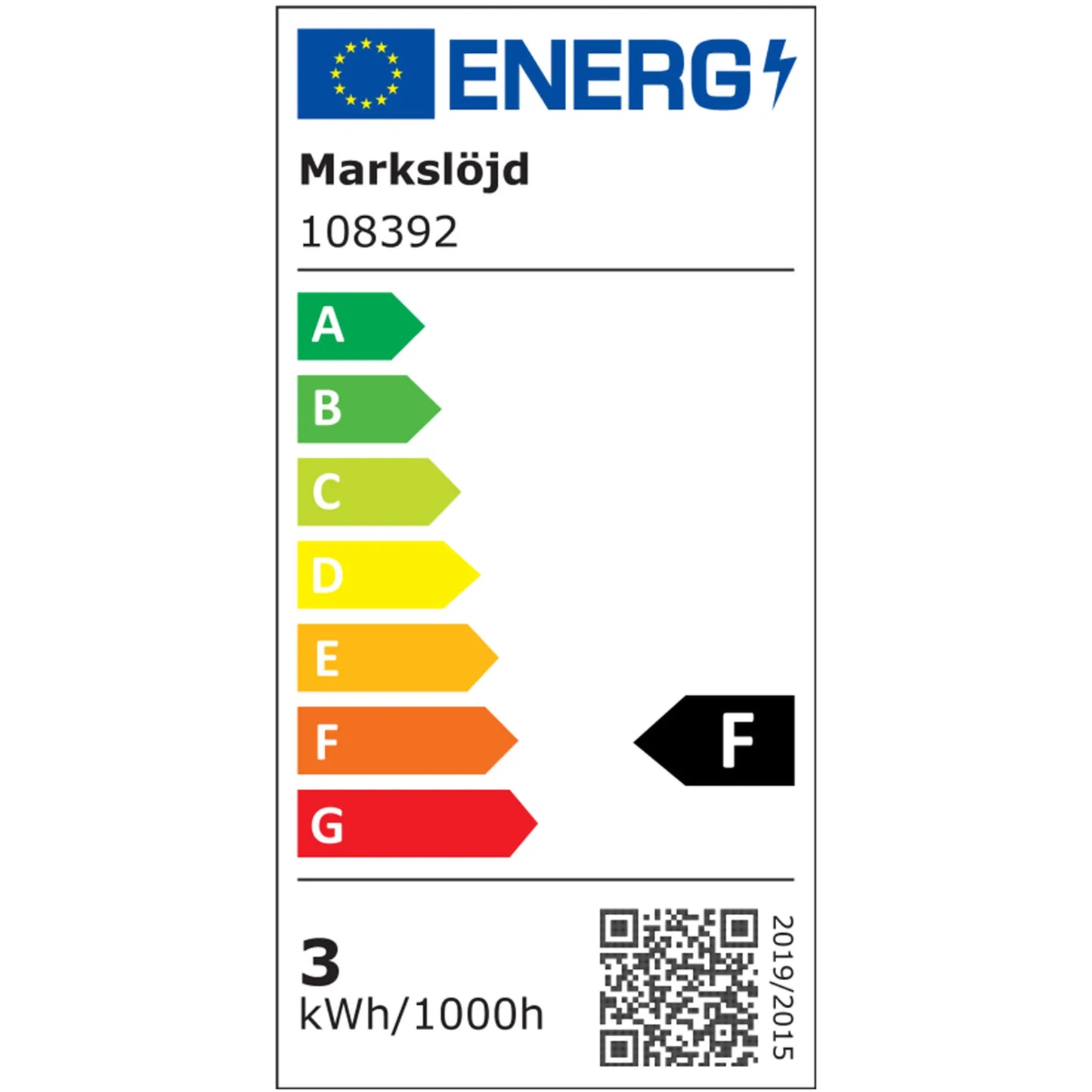 Markslöjd Hyssna Led-Taklampa 3 l, Vit