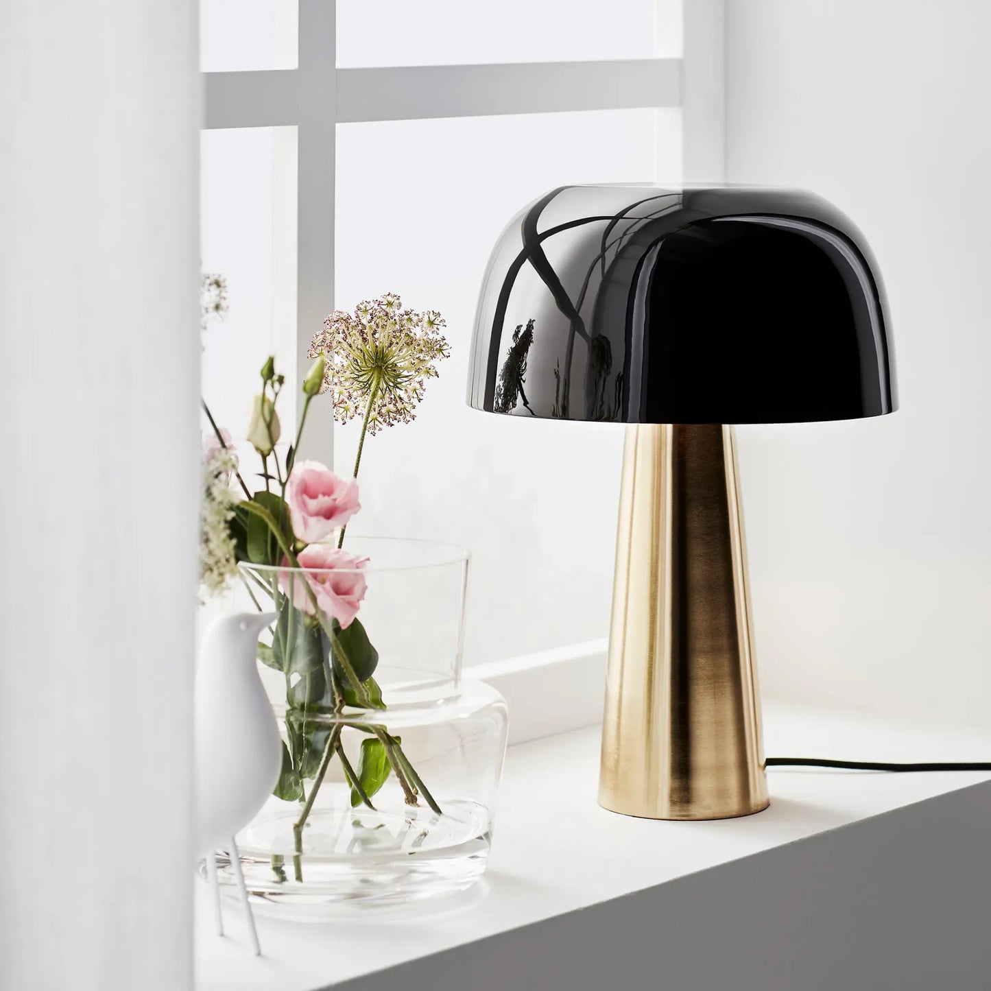 Markslöjd Blanca Bordslampa 1 l, Brons/Svart