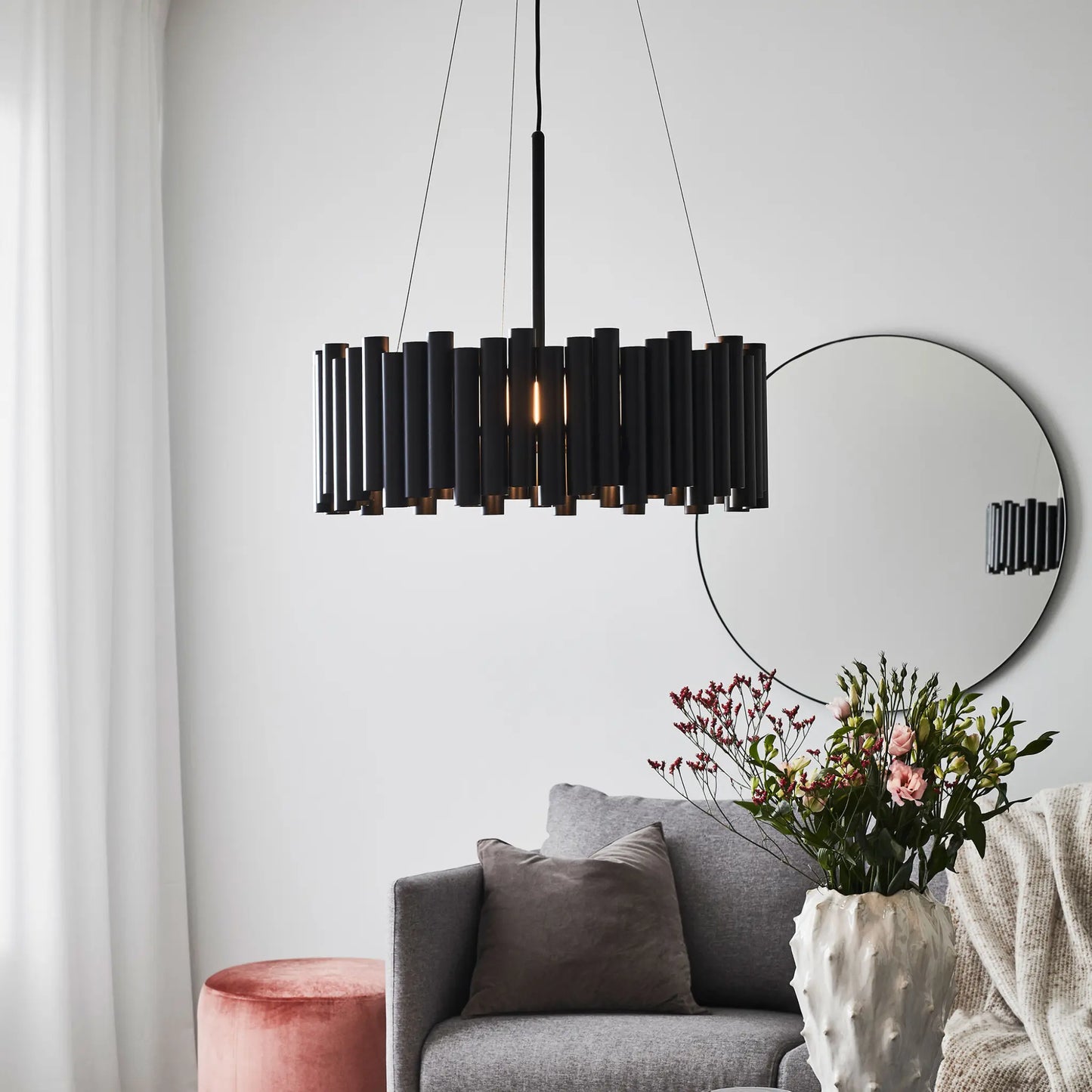 Markslöjd Level Taklampa 3 l, Svart