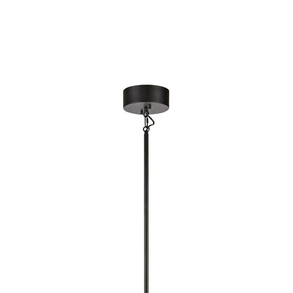 Markslöjd Crown Taklampa 9 l, Svart/Rökfärgad