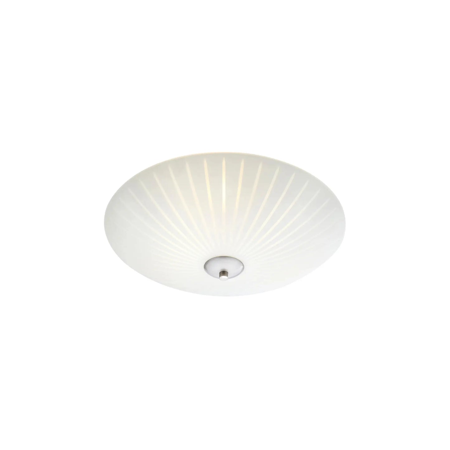 Markslöjd Cut Plafond 43cm, Vit/Stål
