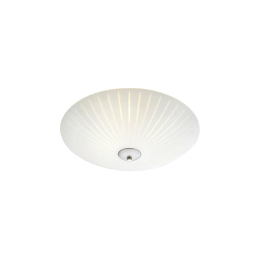 Markslöjd Cut Plafond 43cm, Vit/Stål
