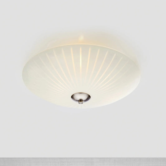 Markslöjd Cut Plafond 43cm, Vit/Stål