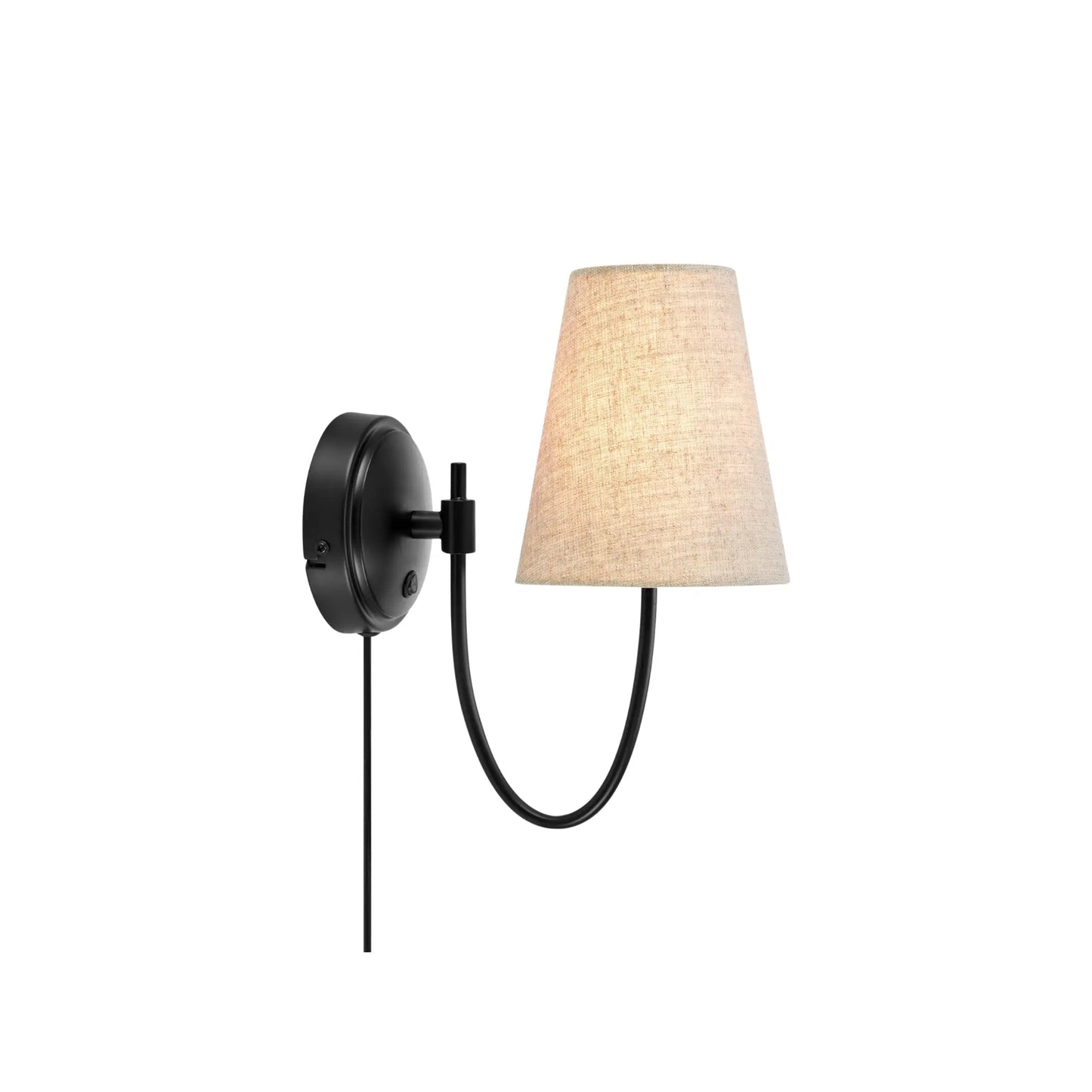 Markslöjd Amar Vägglampa, Beige/Svart