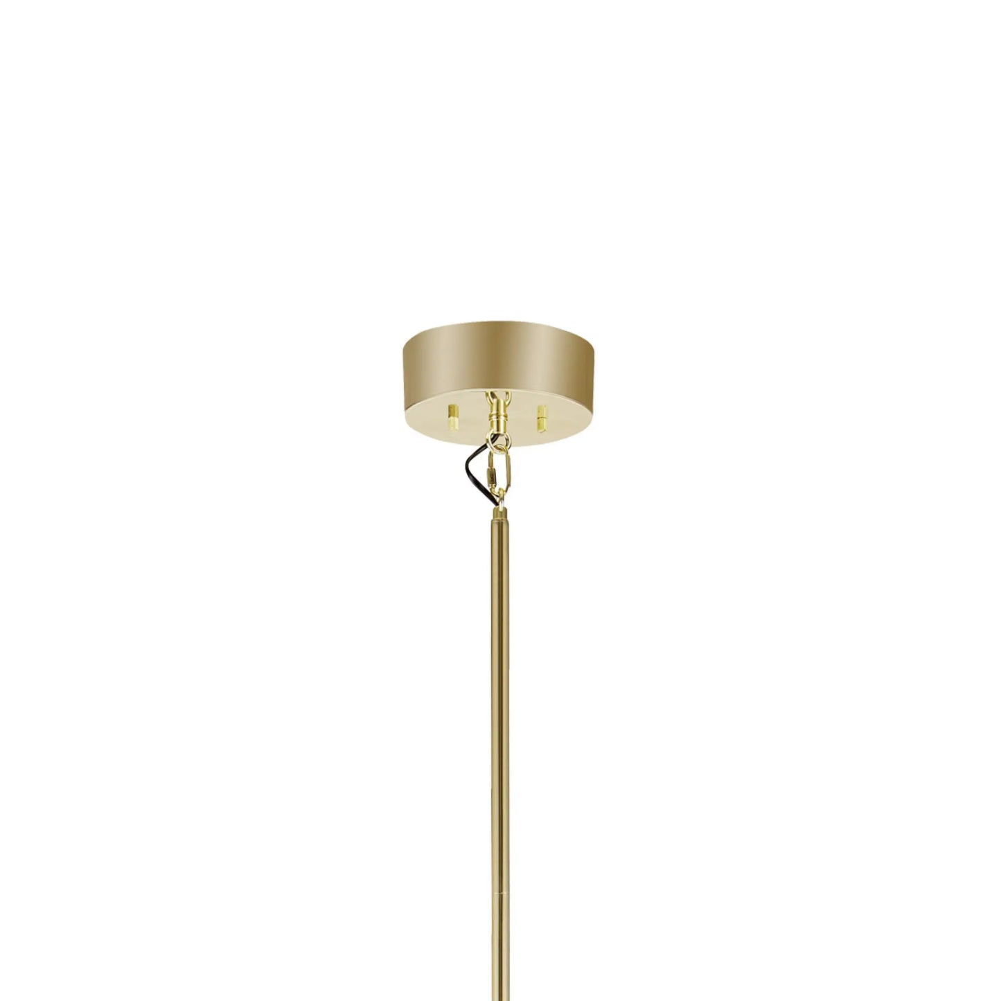Markslöjd Crown Taklampa 9 l, Mässing/Klar