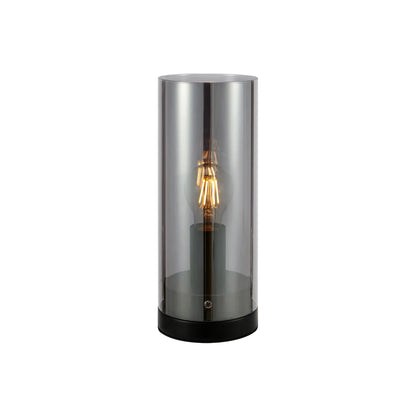 Markslöjd Post Bordslampa 12cm, Svart/Rök