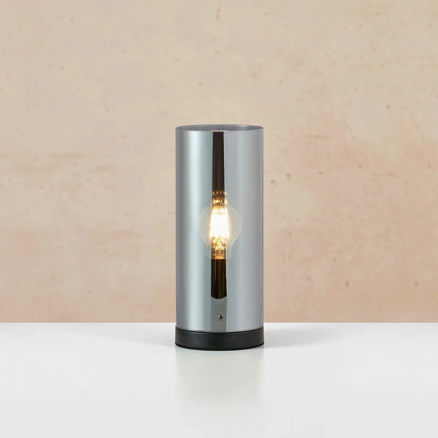 Markslöjd Post Bordslampa 12cm, Svart/Rök