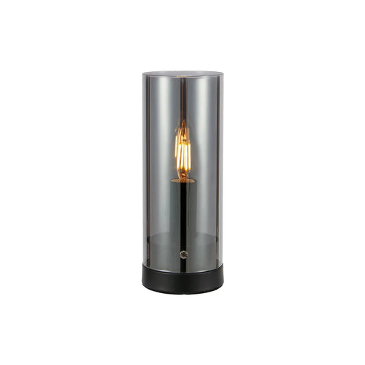 Markslöjd Post Bordslampa 9cm, Svart/Rök