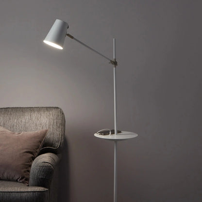 Markslöjd Linear Golvlampa USB, Vit