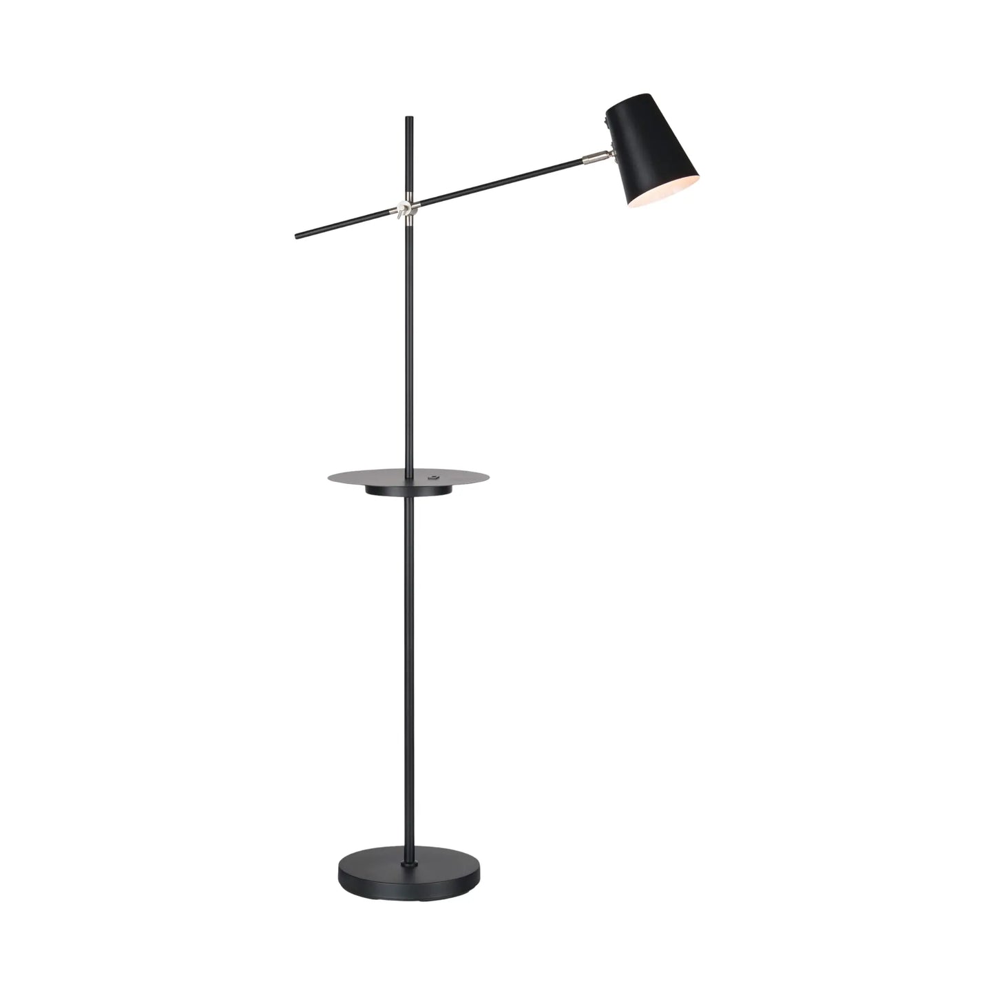 Markslöjd Linear Golvlampa USB, Svart