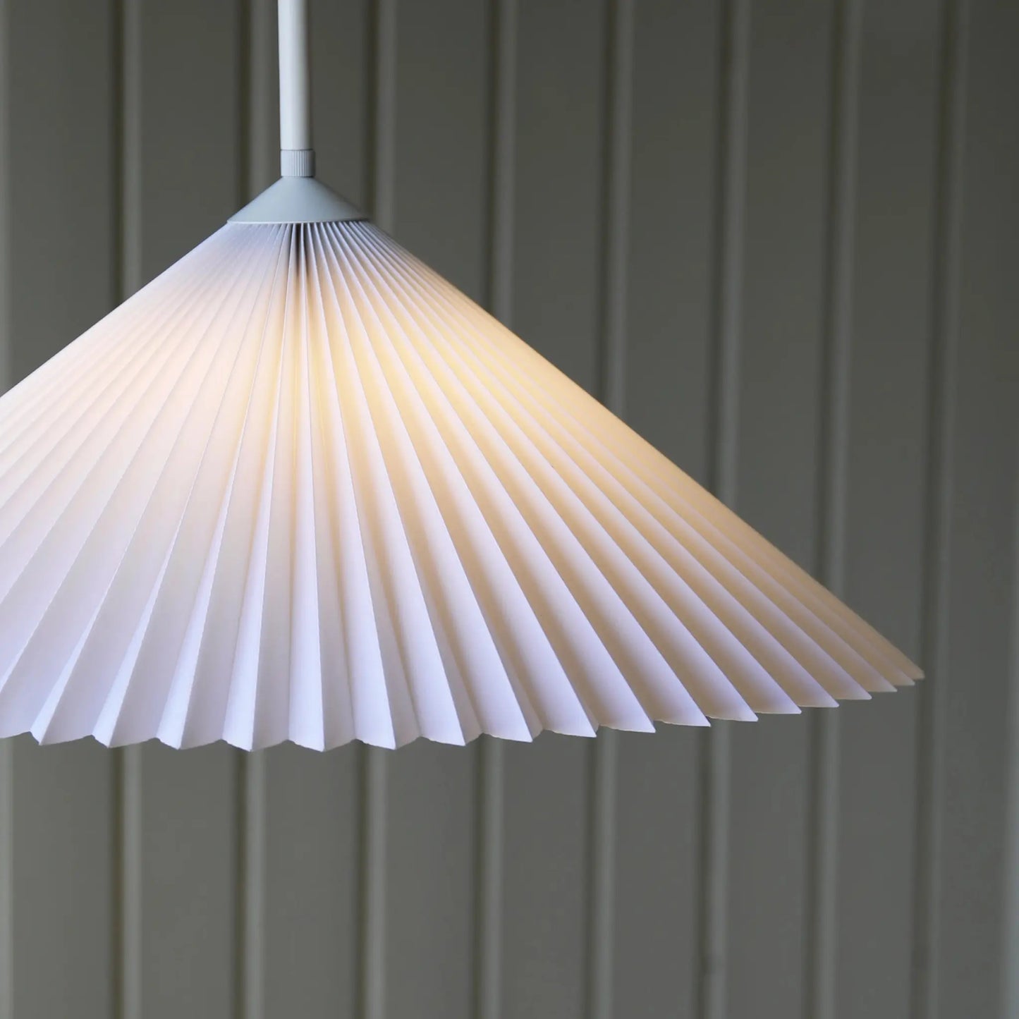 Markslöjd Plisado Taklampa 50cm, Vit