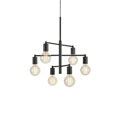 Markslöjd Cielo Taklampa 6 l, Sandy Black