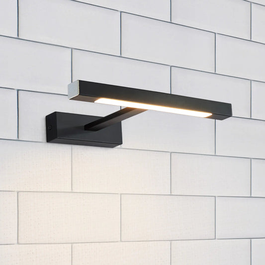 Markslöjd Neptunus Vägglampa 6W Led Ip44, Svart