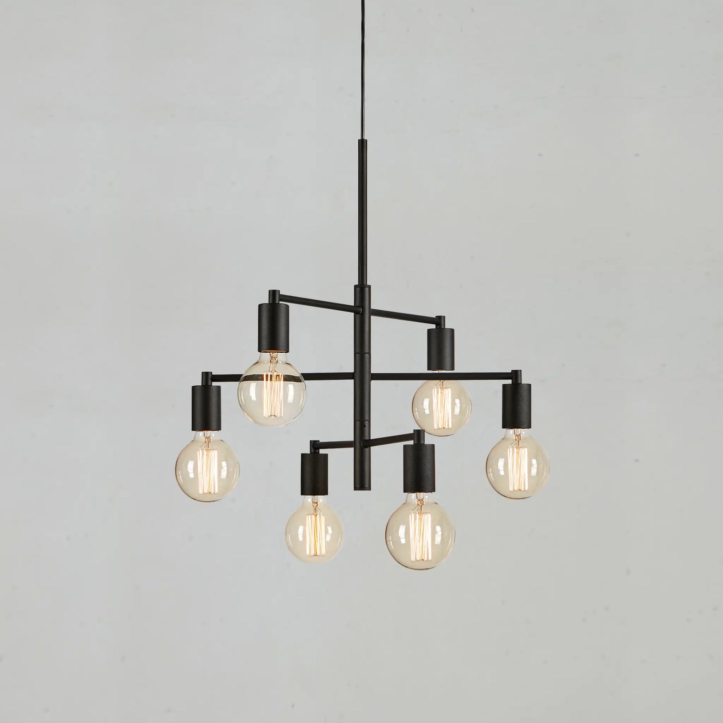 Markslöjd Cielo Taklampa 6 l, Sandy Black