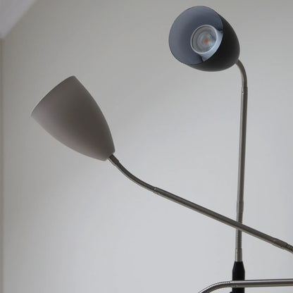 Markslöjd Patro Golvlampa 3-Stegs Led, Grå