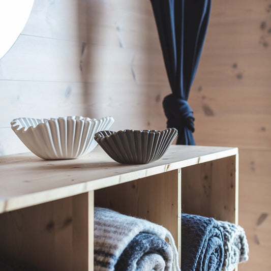 Mogihome, Vilja Skål Jättestor, Creme-Silvra Home