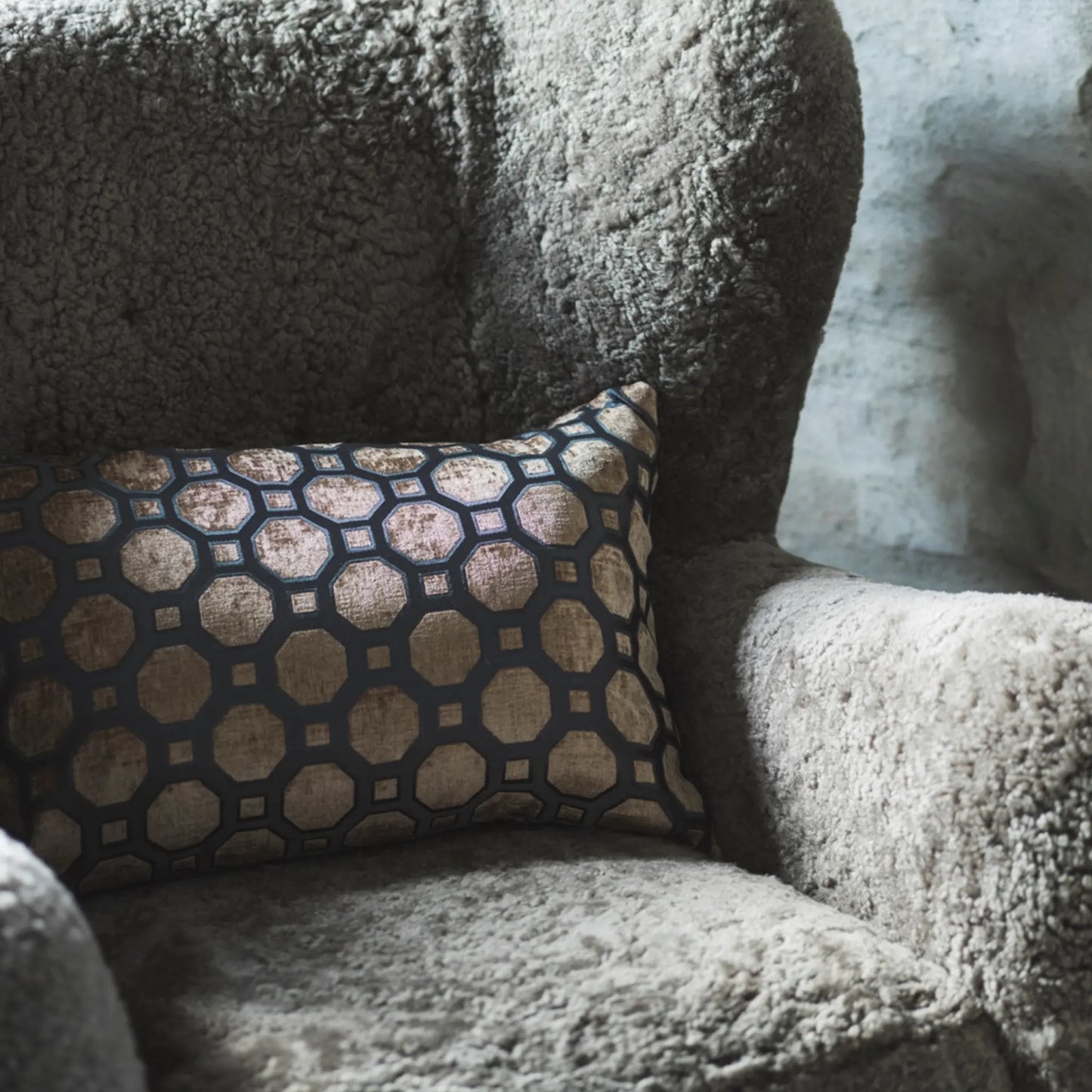 Mogihome, Douglas Kuddfodral, Brun/Svart-Silvra Home
