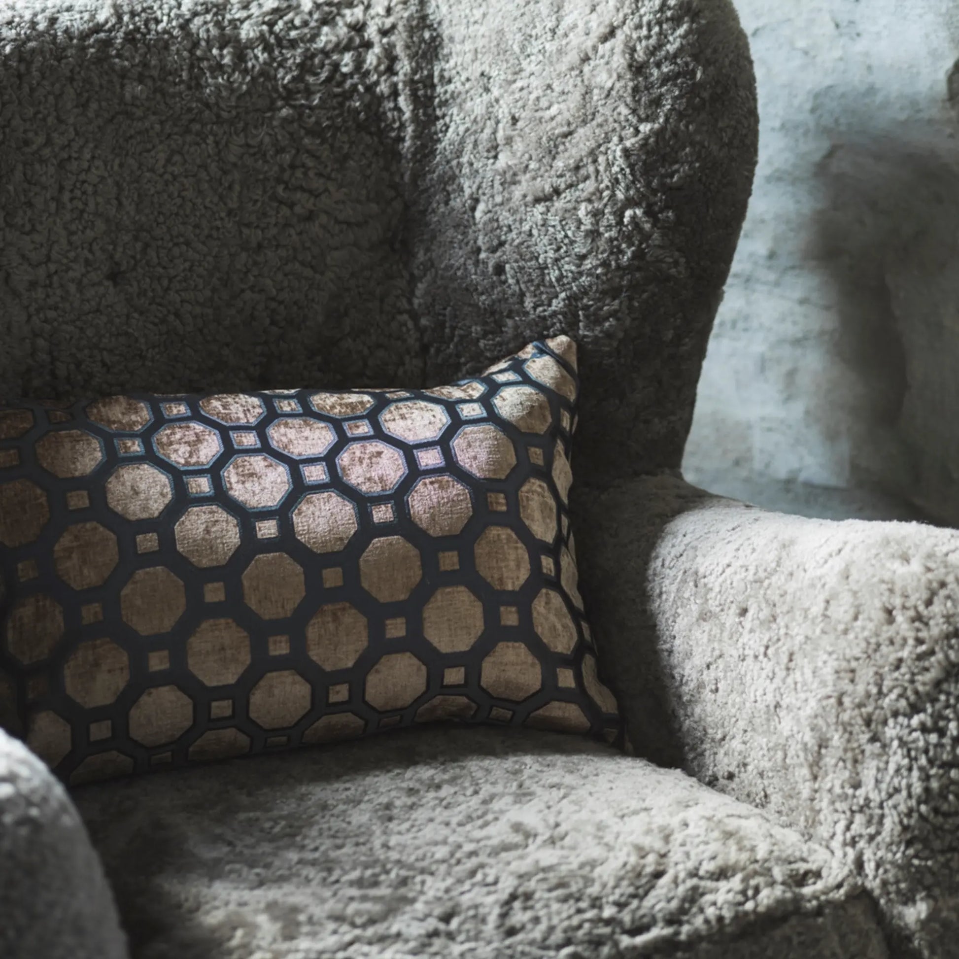 Mogihome, Douglas Kuddfodral, Brun/Svart-Silvra Home