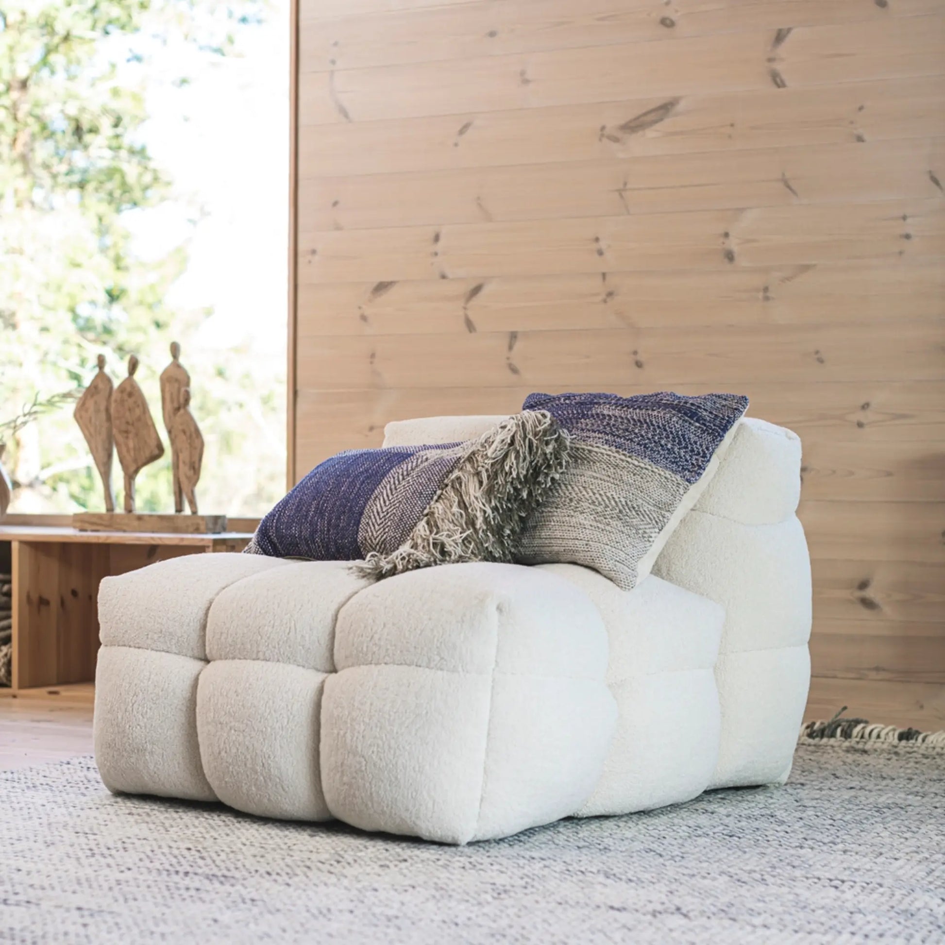 Mogihome, Vanja Kuddfodral, Beige-Silvra Home