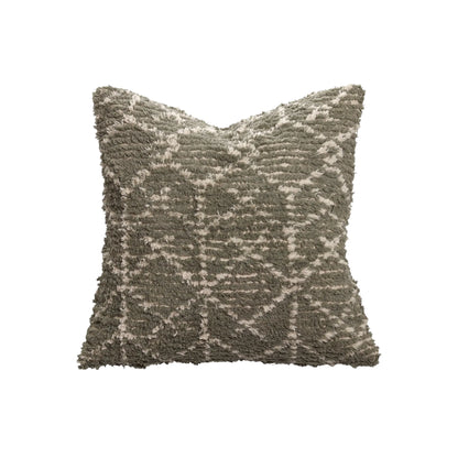 Mogihome, Rune Kuddfodral, Grön/Creme-Silvra Home