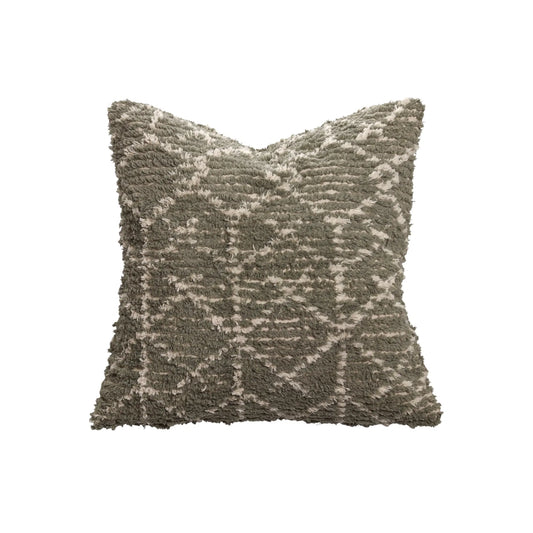 Mogihome, Rune Kuddfodral, Grön/Creme-Silvra Home
