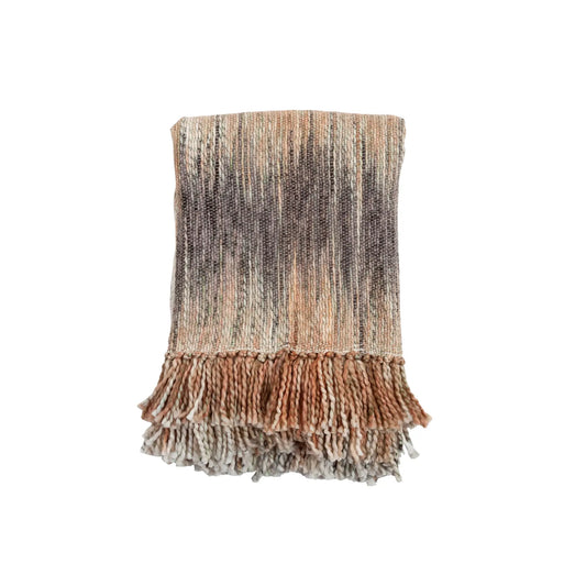 Mogihome, Lumi Pläd, Flerfärgad-Silvra Home