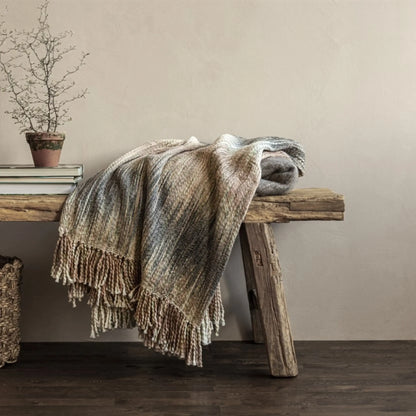 Mogihome, Lumi Pläd, Flerfärgad-Silvra Home