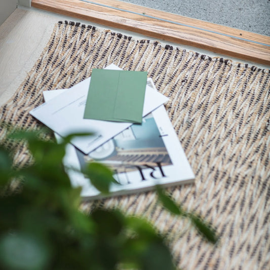 Mogihome, Betty Dörrmatta, Beige-Silvra Home