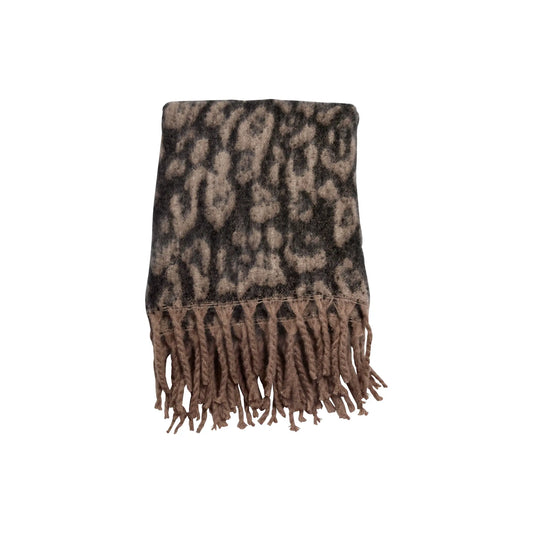 Mogihome Yumi Pläd, Beige/Svart