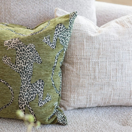 Mogihome, Beata Kuddfodral, Beige-Silvra Home