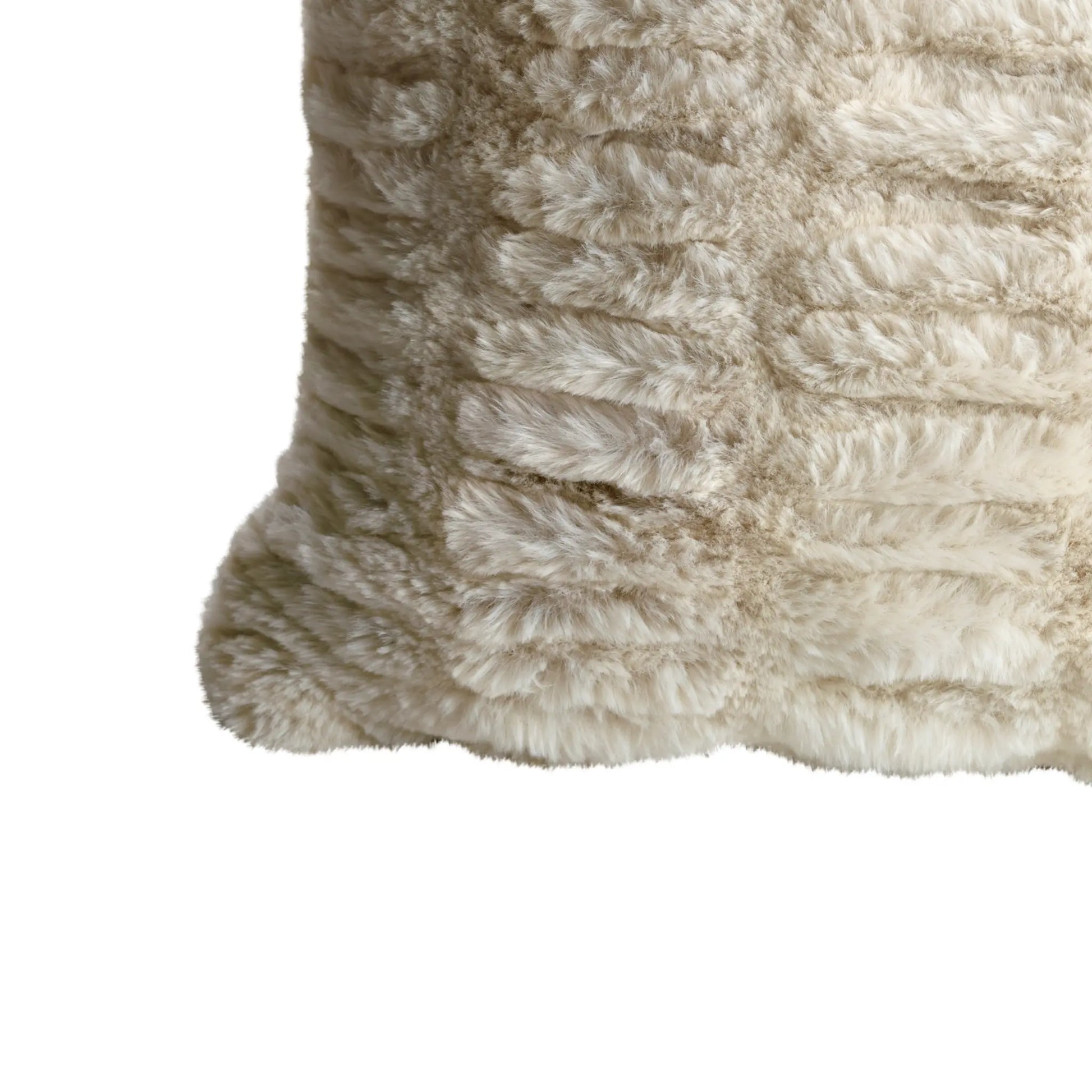 Mogihome, Fluffy Kuddfodral, Creme-Silvra Home