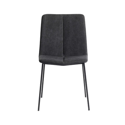 Muubs Chamfer Matstol 2-Pack, Antracit