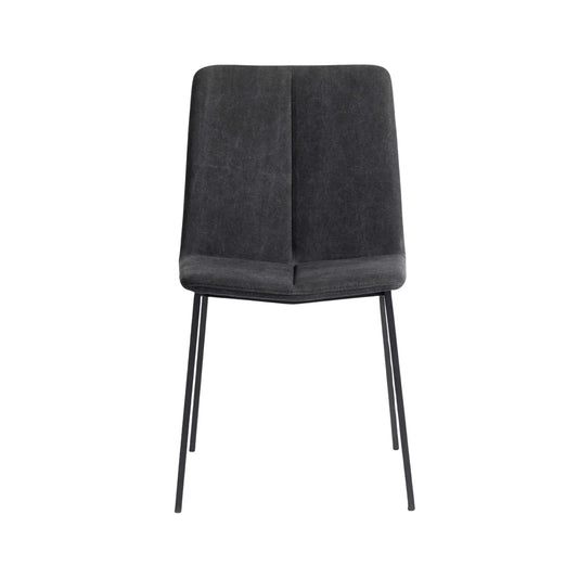 Muubs Chamfer Matstol 2-Pack, Antracit