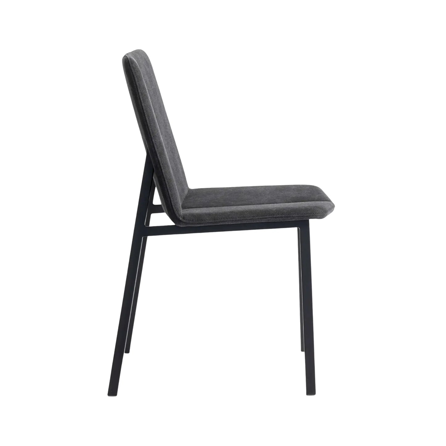 Muubs Chamfer Matstol 2-Pack, Antracit