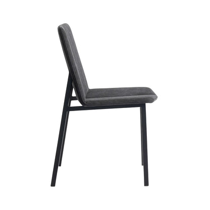 Muubs Chamfer Matstol 2-Pack, Antracit