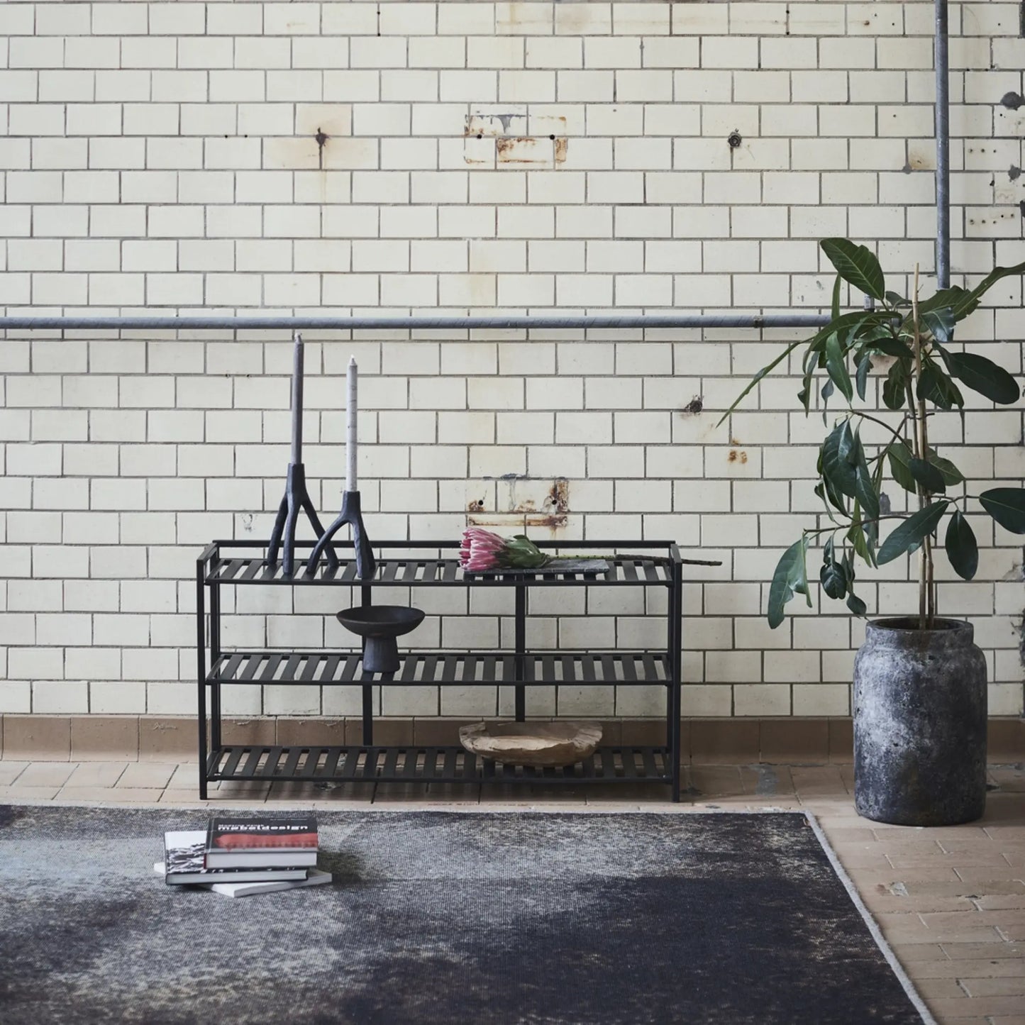 Muubs Manhattan Bokhylla, Svart