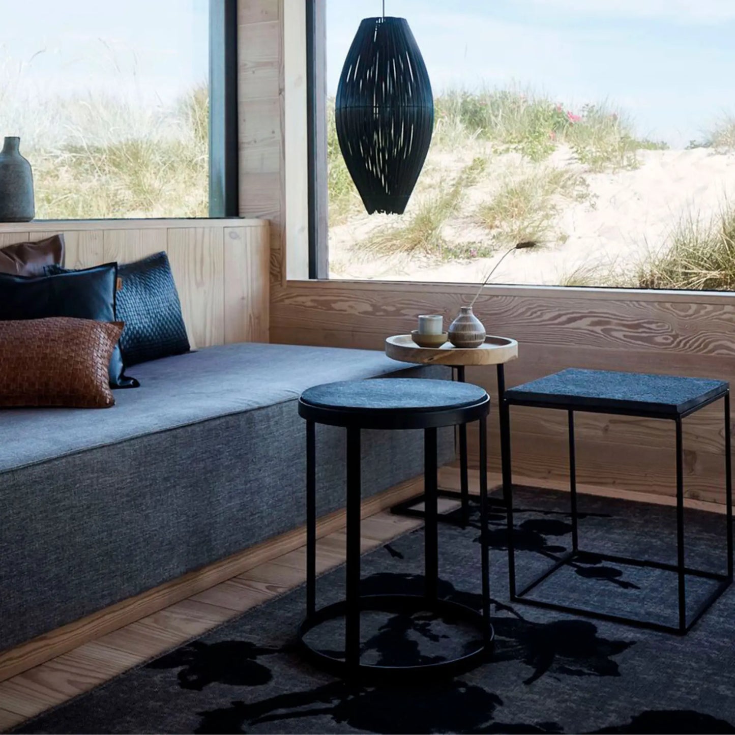 Muubs Bronx Sidobord, Svart