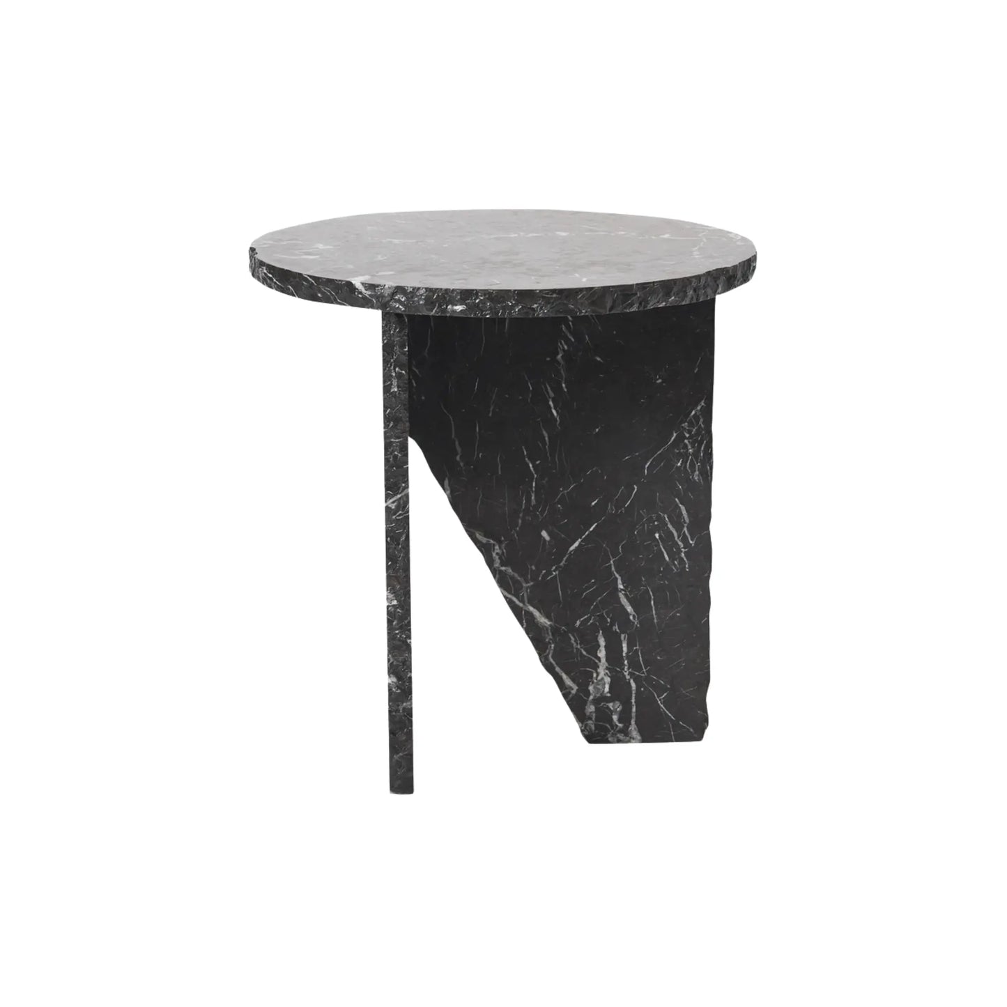 Muubs Verde Sidobord Ø40 cm, Svart