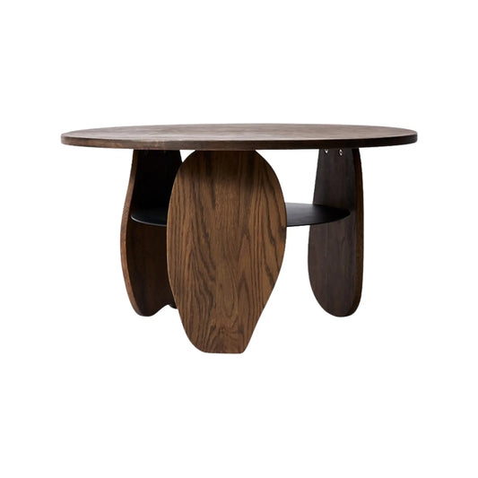 Muubs Ishi Soffbord Ø80 cm, Brun