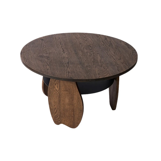 Muubs Ishi Soffbord Ø80 cm, Brun
