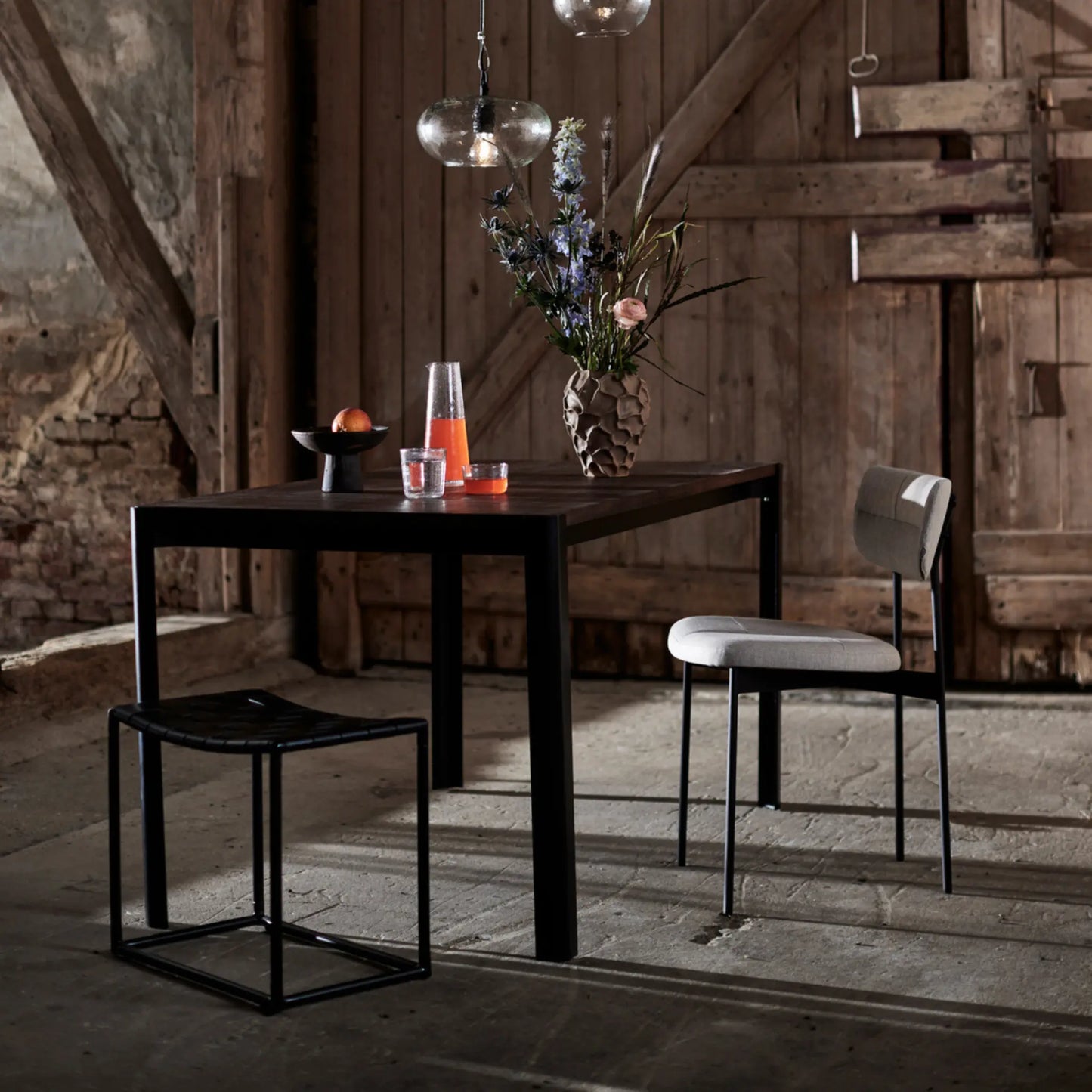 Muubs Oni Matstol, Svart/Sand