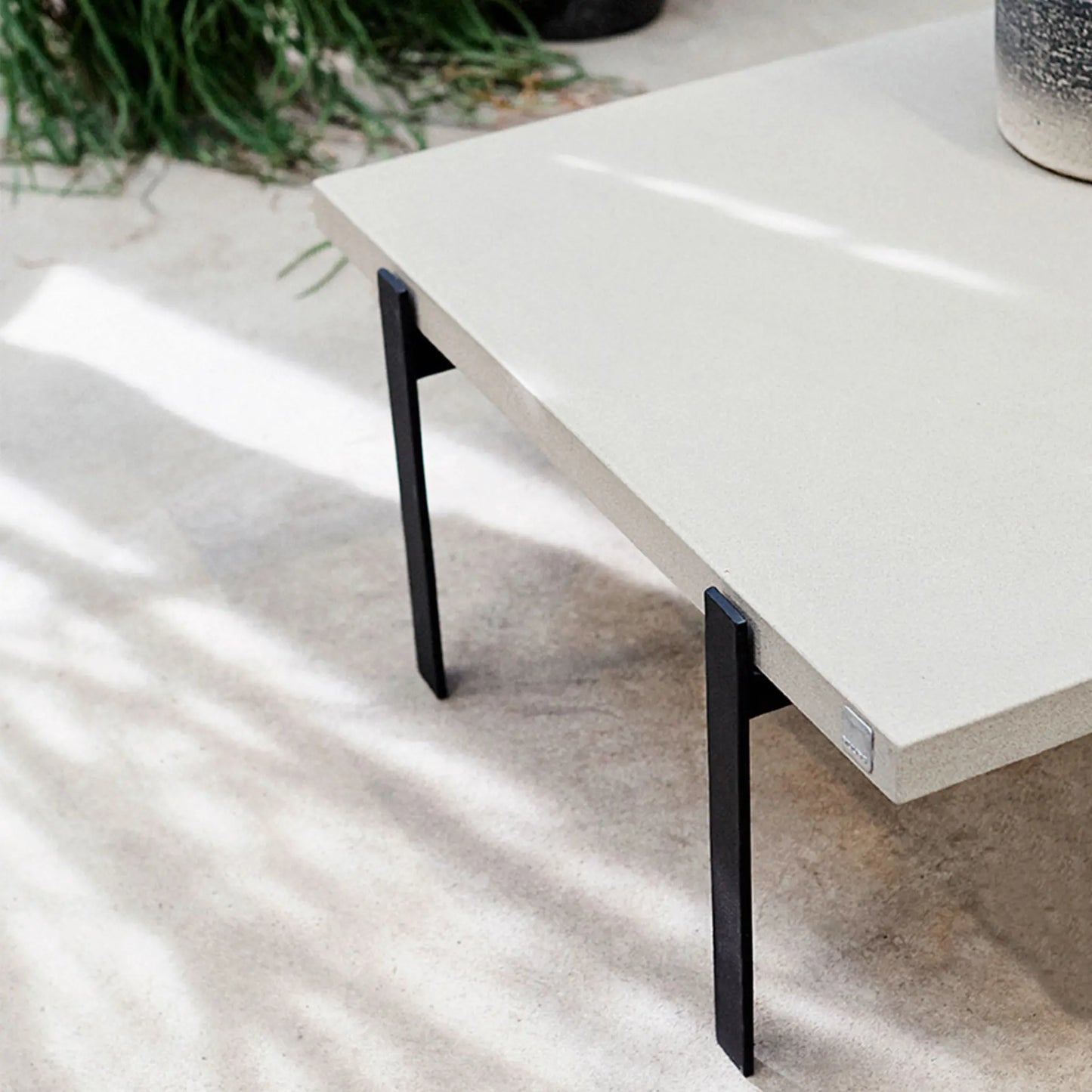Muubs Rush Soffbord L80Xd80 cm, Grå