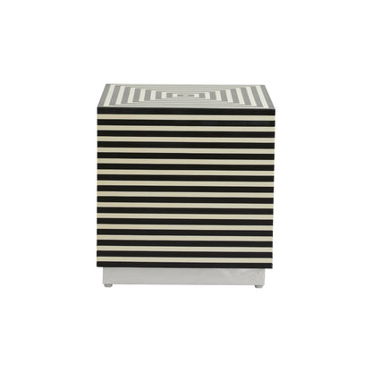 Nordal Taura Soffbord, Svart/Ivory