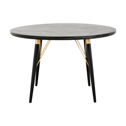 Nordal Luvua Matbord, Svart/Guld