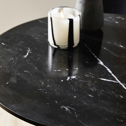Nordal Erie Soffbord, Svart Marmor