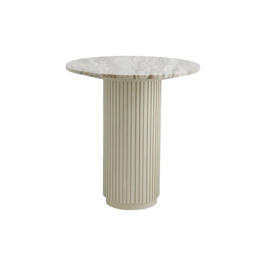 Nordal Erie Soffbord, Ivory Marmor