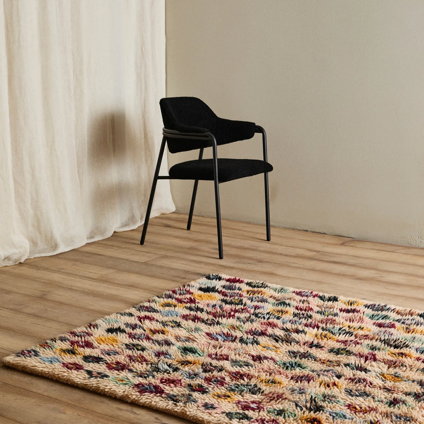 Nordal Poppy Matta 140x200 cm, Multi