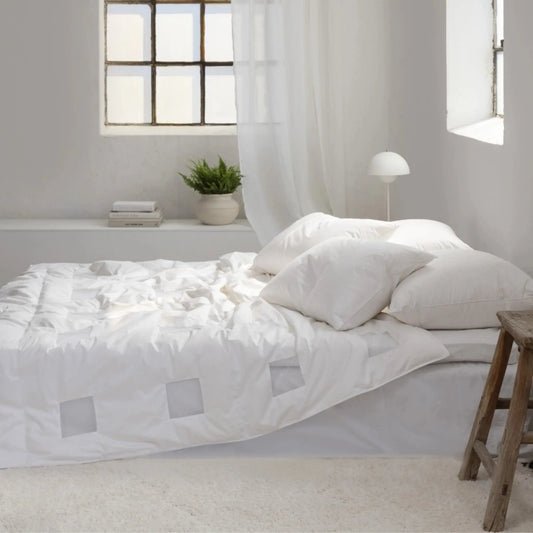 Norsk Dun 100 % Gåsduntäcke Extra Sval 230x220 cm, 130g