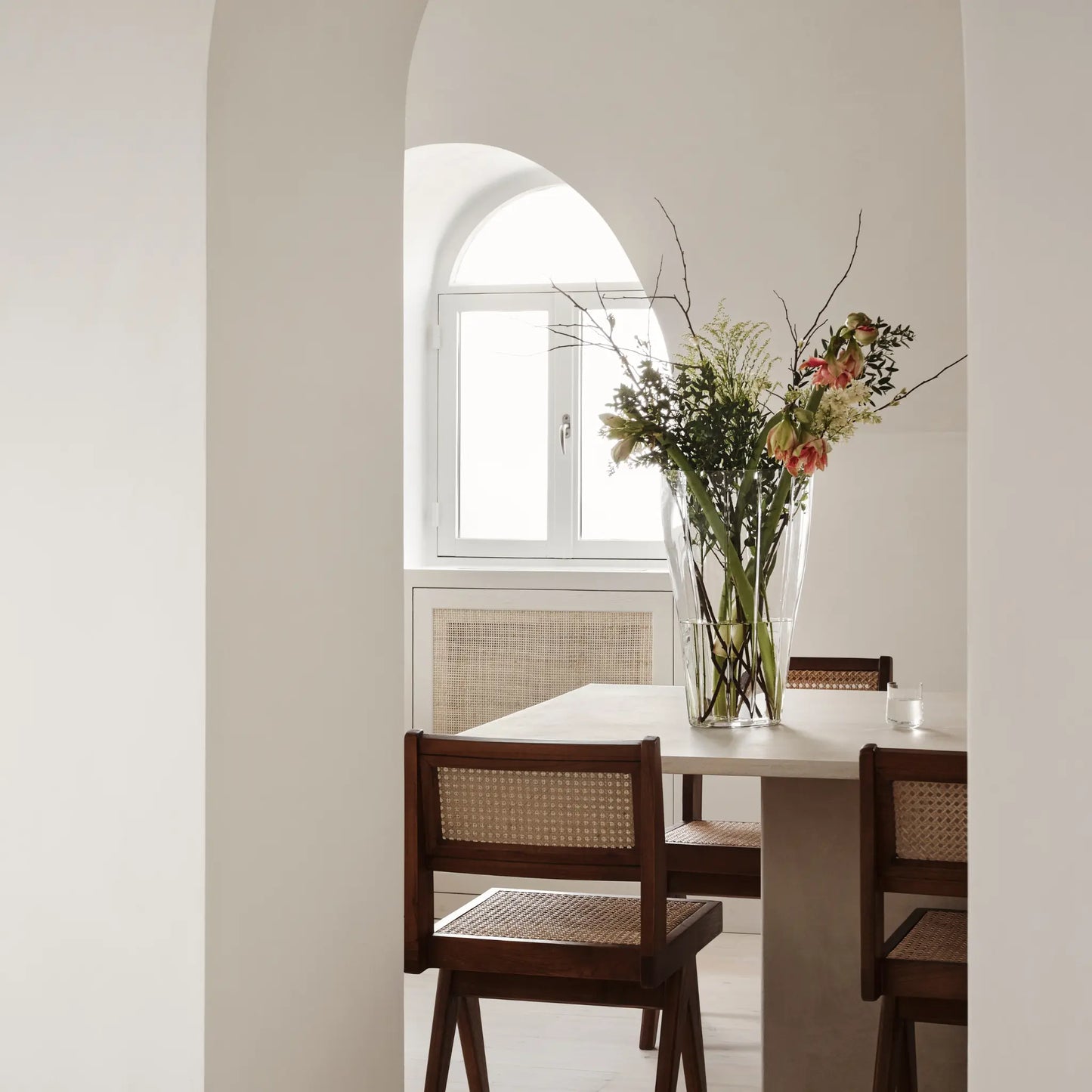 Orrefors, Reed Vas 50 cm, Klar-Silvra Home