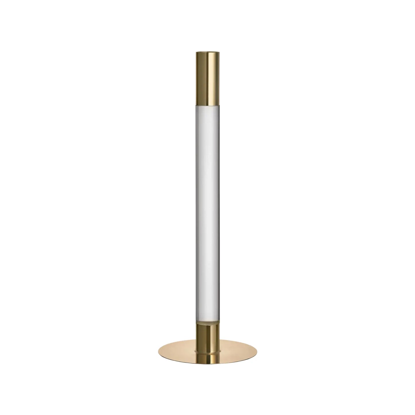 Orrefors, Lumiere Ljusstake 32 cm, Guld-Silvra Home